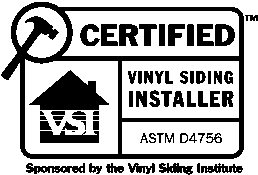 Vinyl Siding Institute Certified Installer