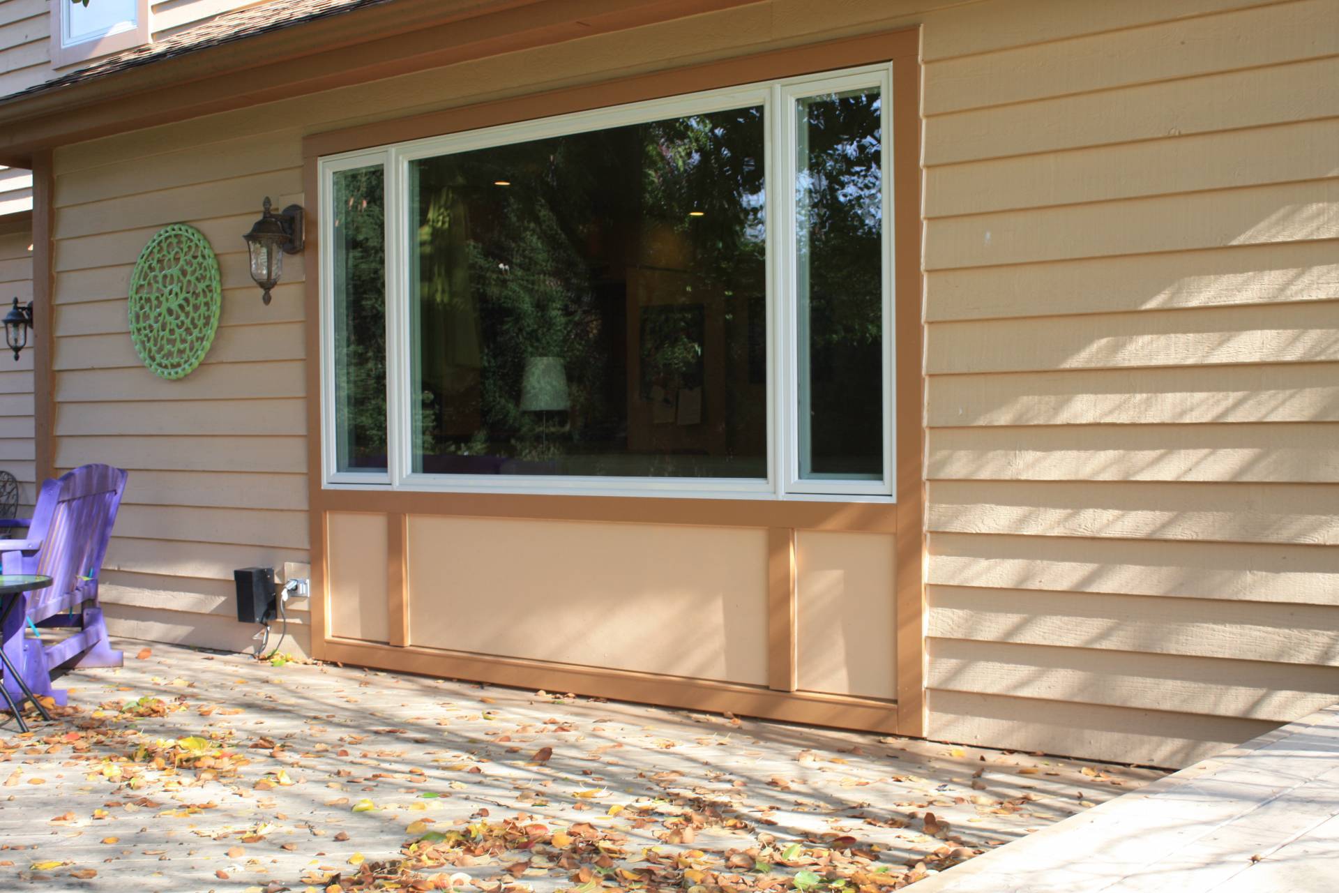 Andersen 400 Series Windows & Jame Hardie Trim in Naperville Opal
