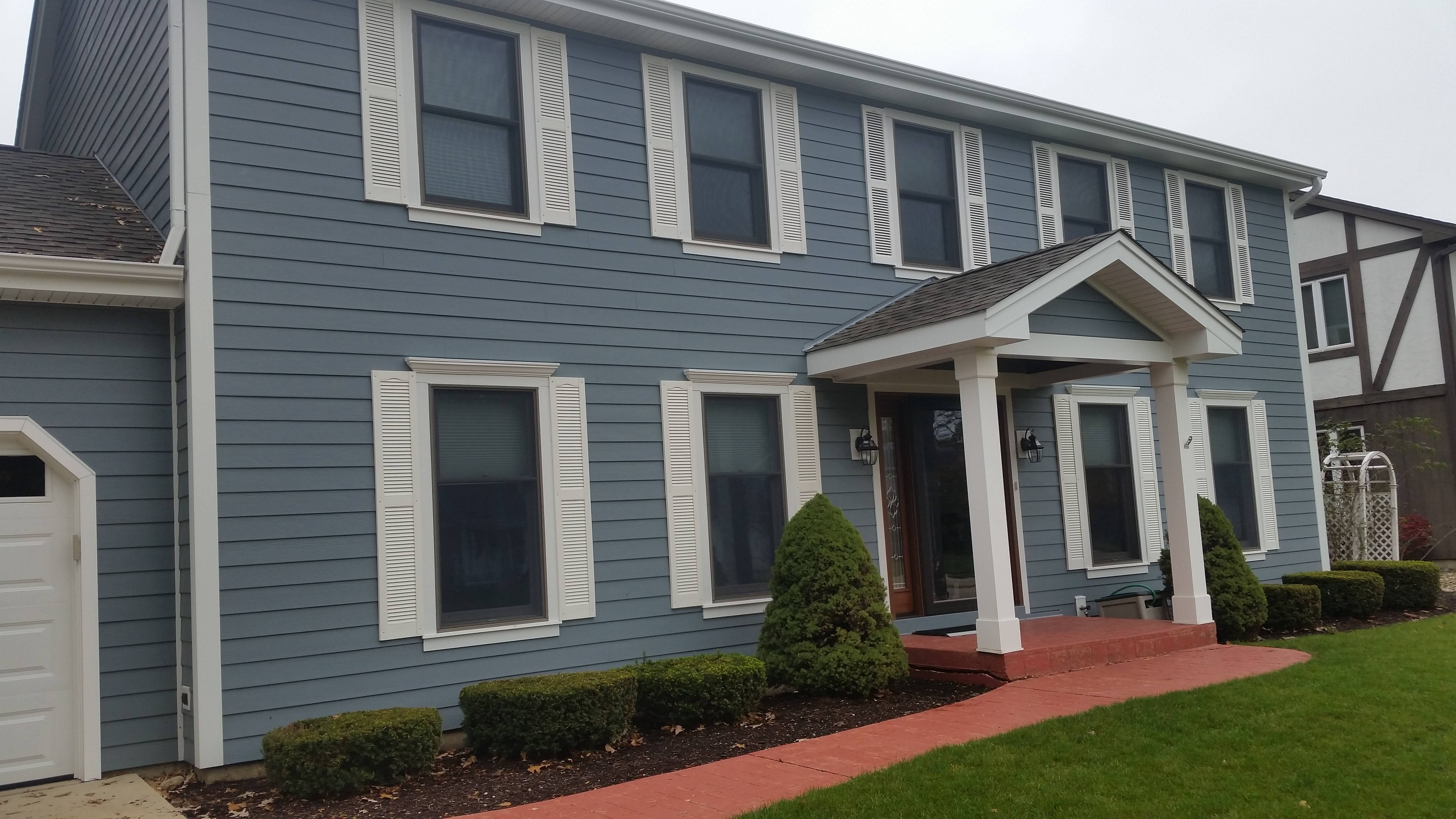 Hardi Plank Siding >> Boothbay Blue HardiePlank Cedarmill Siding, Arctic White ... Hardi Plank Siding >> Boothbay Blue HardiePlank Cedarmill Siding, Arctic White ...