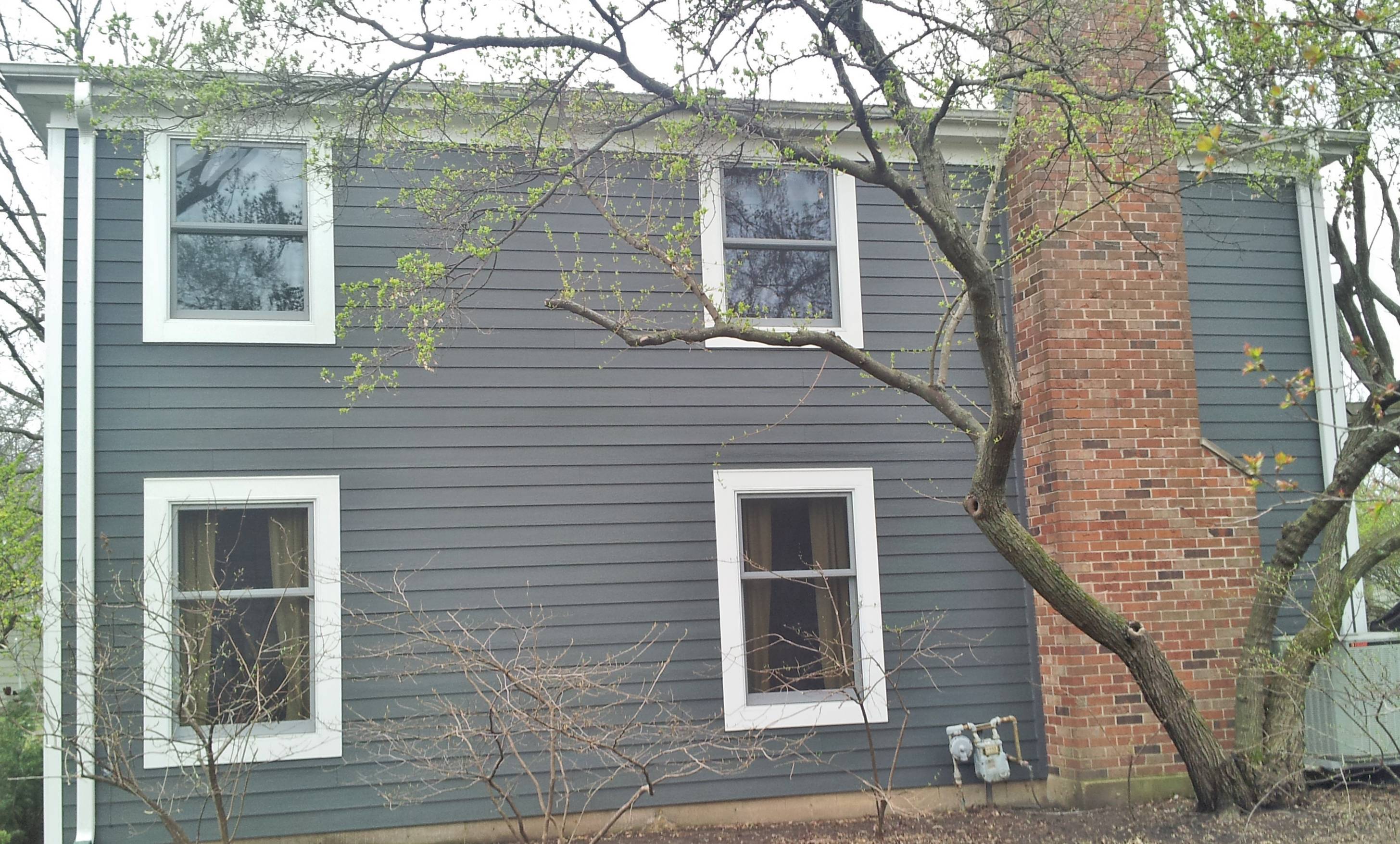 James Hardie Siding Iron Gray