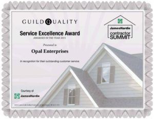 Opal has been awarded the Guild Quality Service Excellence Award!