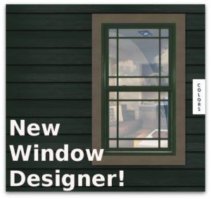 New window designer