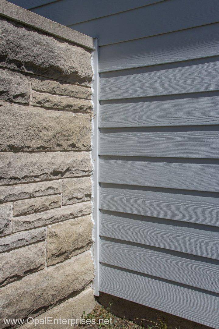 James Hardie Siding in Light Mist, a Classy Classic Opal Enterprises Exterior Home Renovation