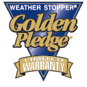 Golden pledge icon