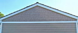 Siding replacement project in Oak Brook Illinois with James Hardie Shake and Plank siding.
