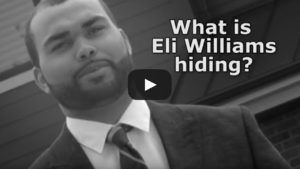 What is Eli Williams hiding?