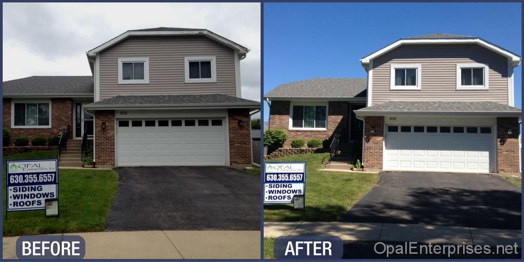 Home Improved With New Front Door Patio Door Soffit And Fascia