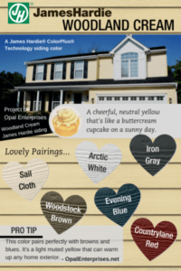 Woodland Cream – Designing with James Hardie Siding Colors