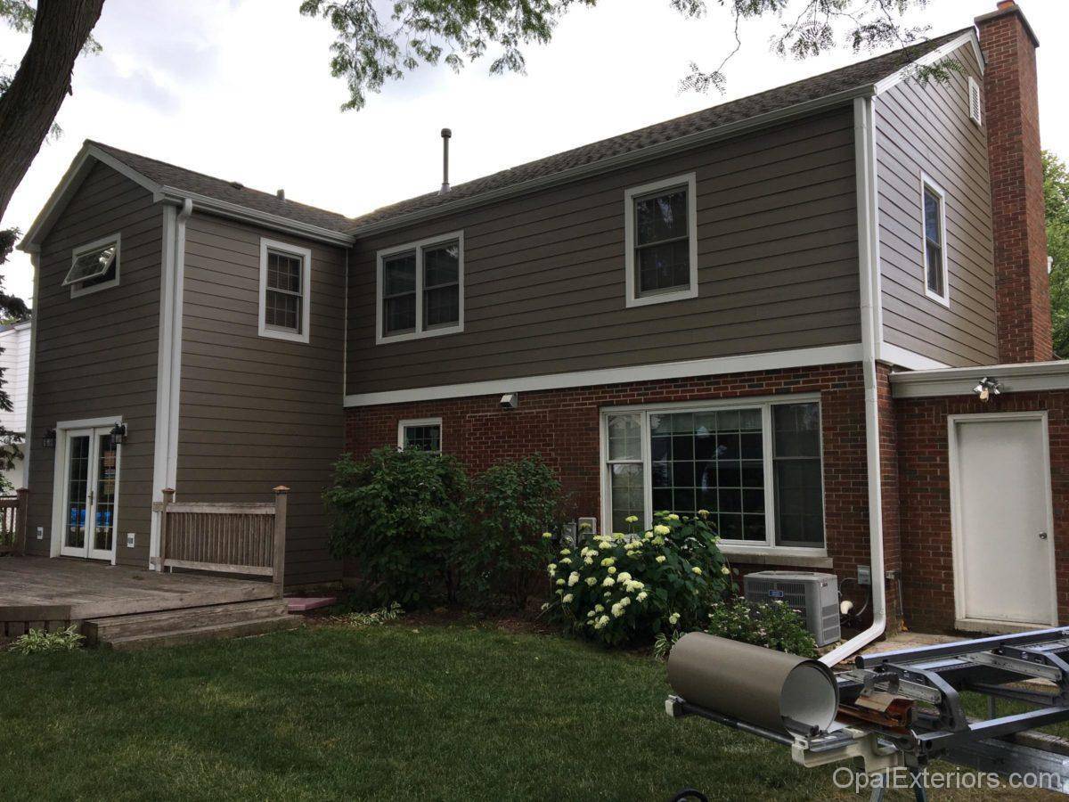 New siding, windows, and roofing