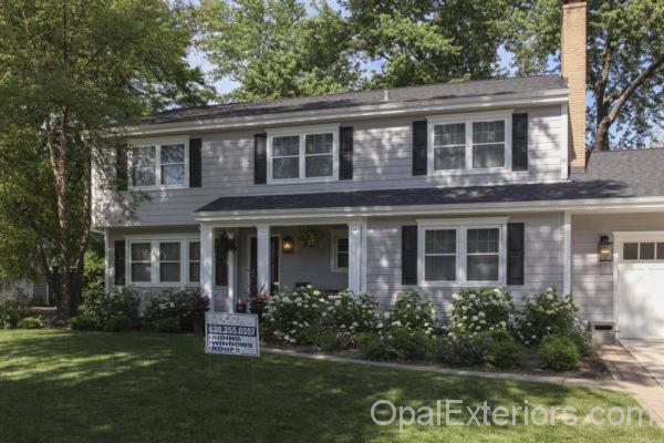 Pearl Gray James Hardie Siding