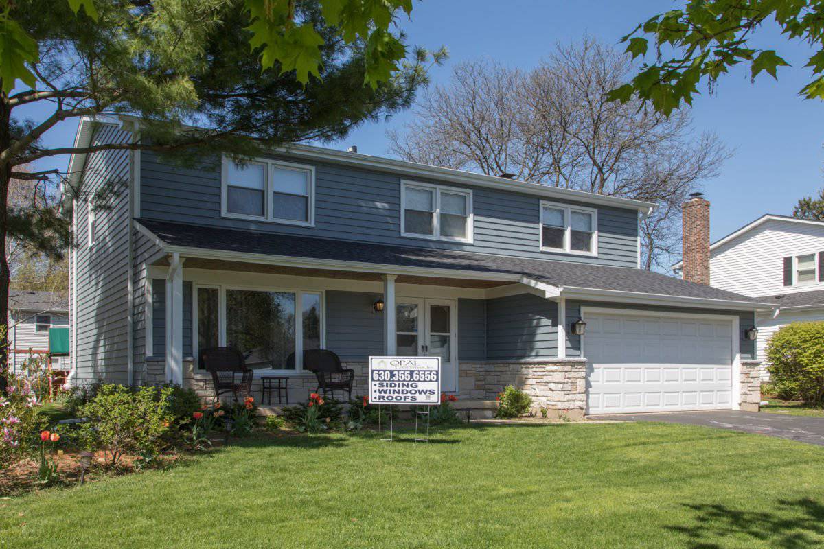 After home renovation in Naperville, IL