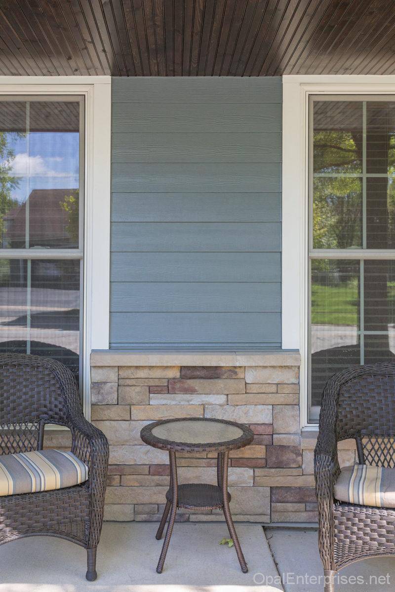 porch renovation after photo