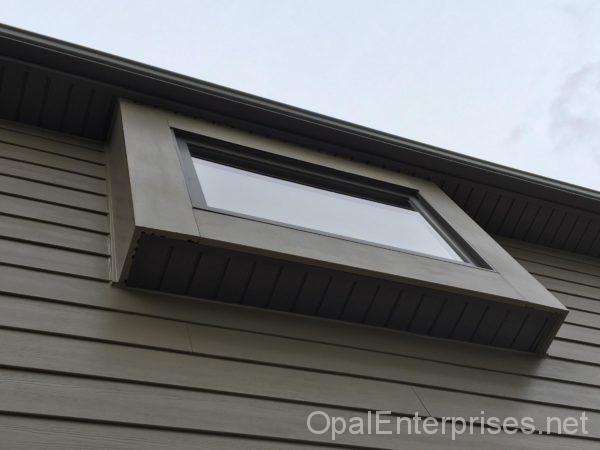 James Hardie fiber cement siding in Khaki Brown