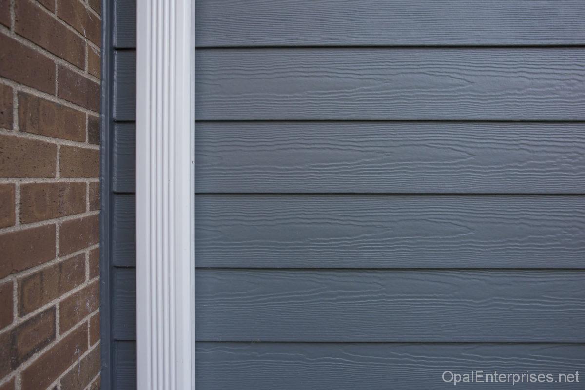 Evening Blue James Hardie Siding - Cedarmill Planks