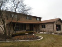 old wood siding - before photo