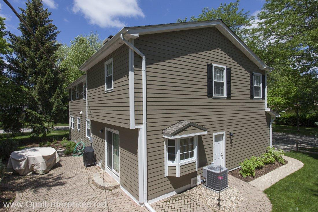Woodstock Brown James Hardie fiber cement siding