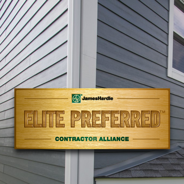 James Hardie Elite Preferred siding contractors
