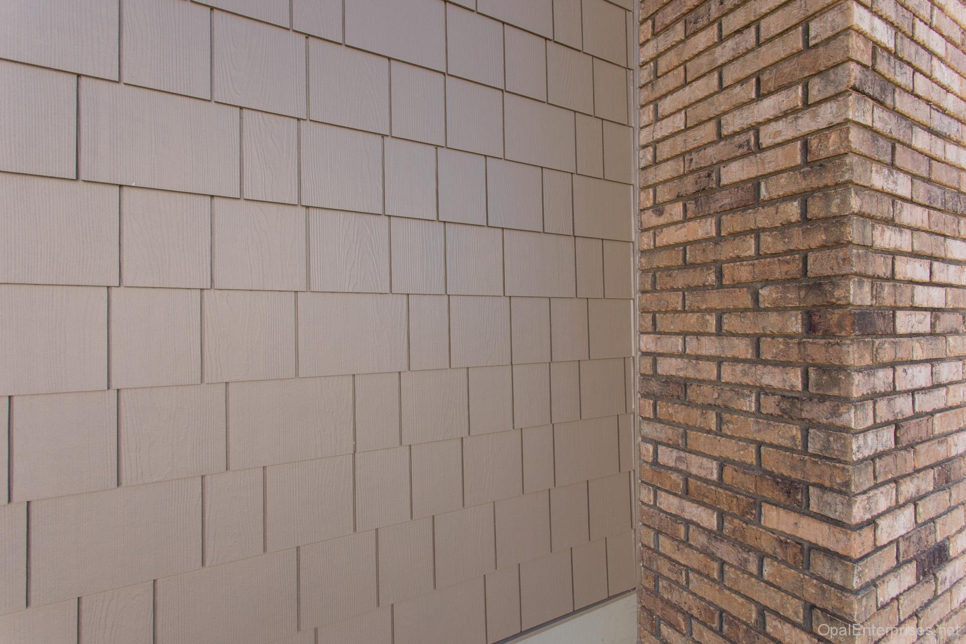 Shake Style Fiber Cement Siding Installation in Naperville Opal