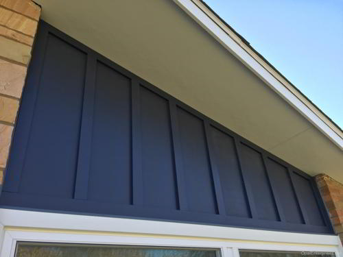 Board & Batten James Hardie Deep Ocean Siding in Elmhurst