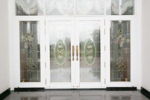 Doors With Decorative Glass in Barrington