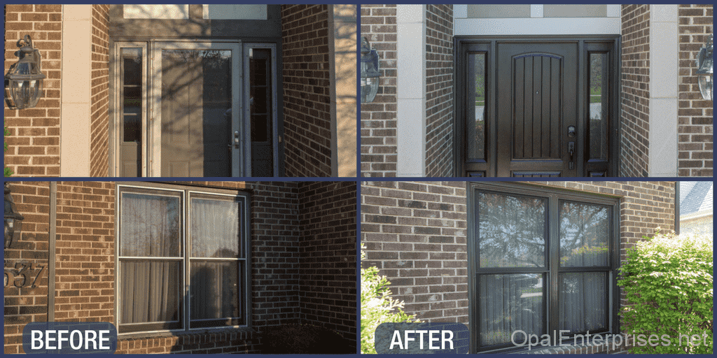 Before & After windows & doors in Orland Park