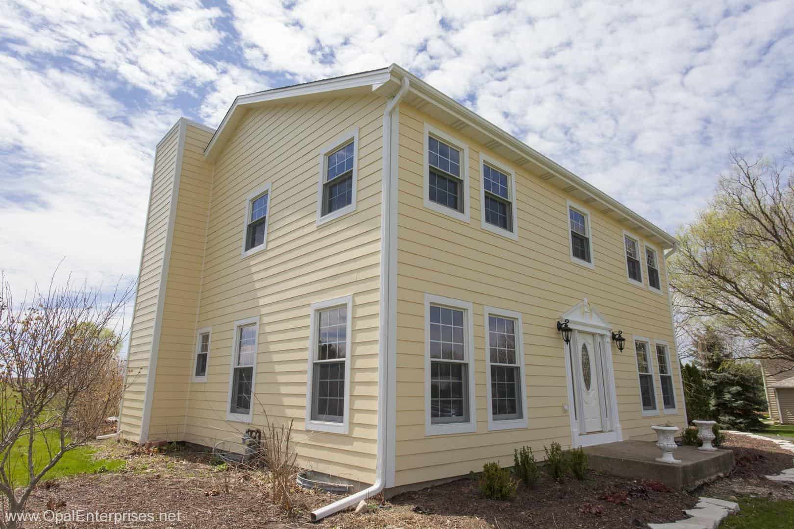 Sunny Exterior Renovation by Opal Enterprises #OpalCurbAppeal