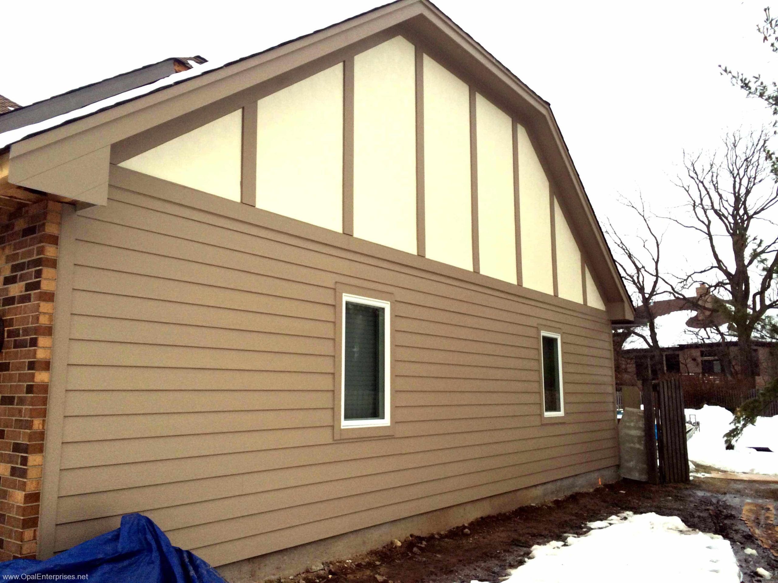 Renovation in Naperville with James Hardie Siding