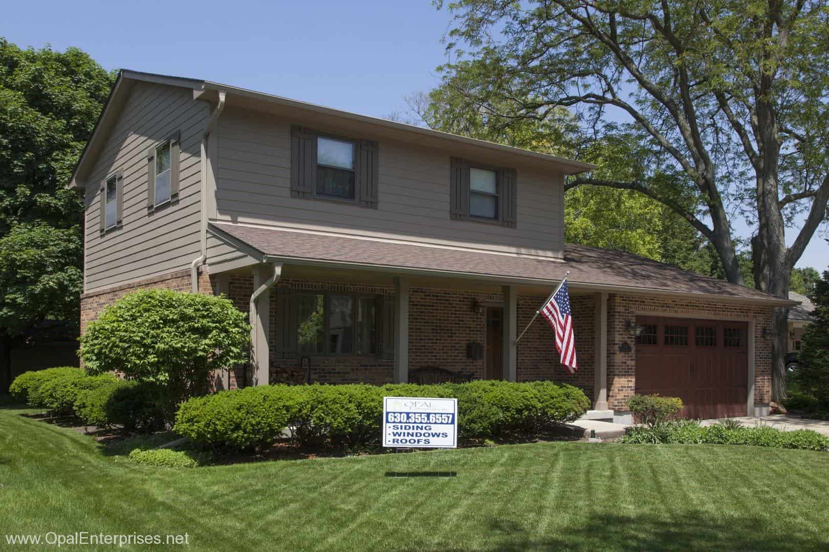Newly Renovated home in St. Charles IL by Opal Enterprises #OpalCurbAppeal
