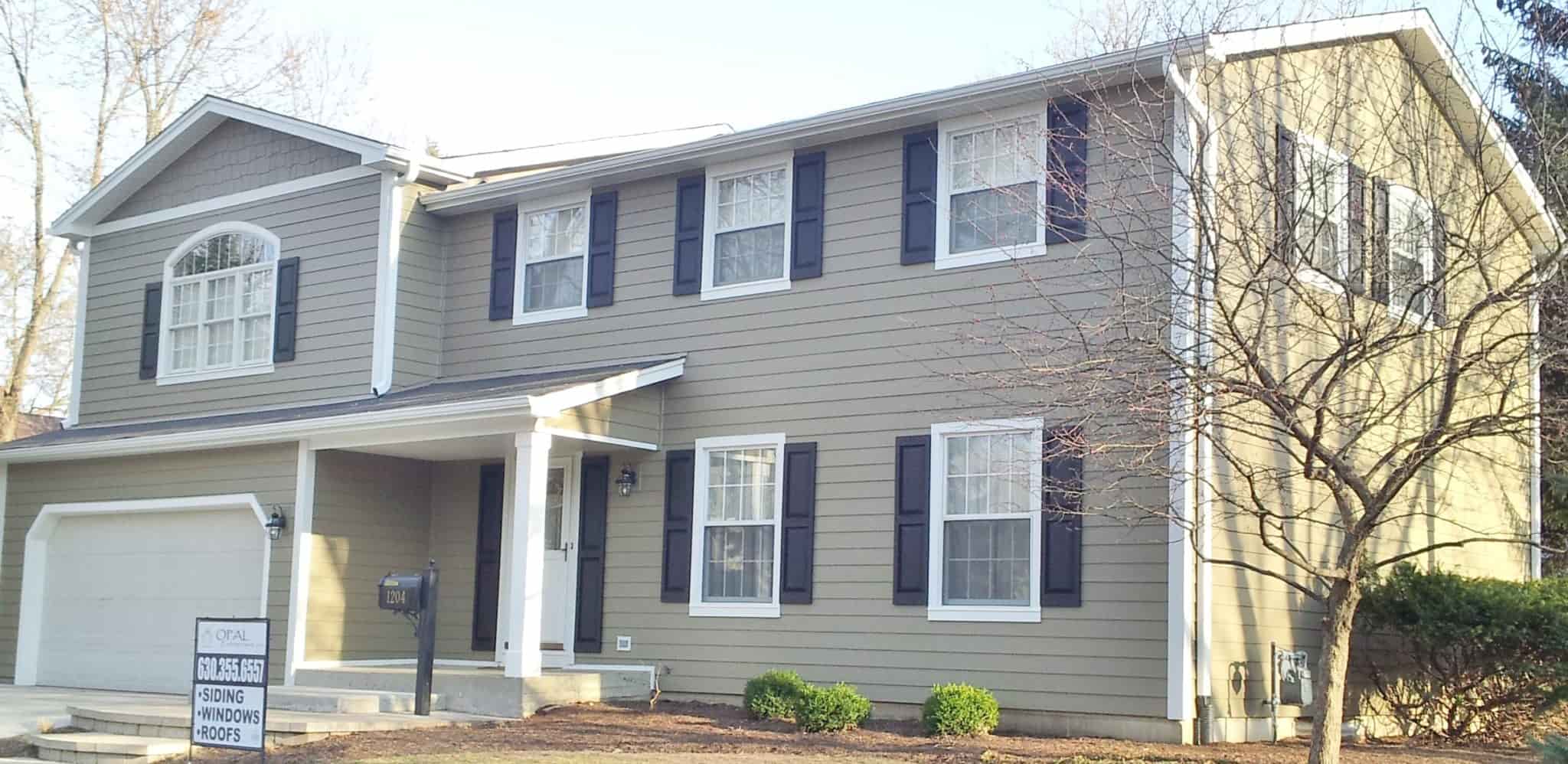 james hardie siding: woodstock brown