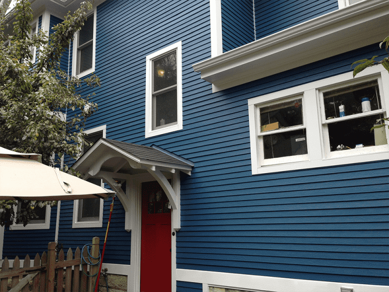 cobalt blue vinyl siding