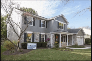 We’re ready to start the renovation process with James Hardie Aged Pewter siding. 